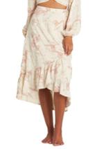 Women's Billabong Dancing Til Dawn Wrap Skirt - Ivory