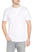 Men's Psycho Bunny Sunwash Henley T-shirt (s) - White