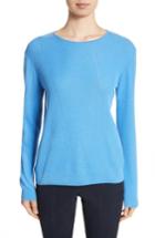 Women's St. John Collection Cashmere Sweater, Size - Blue