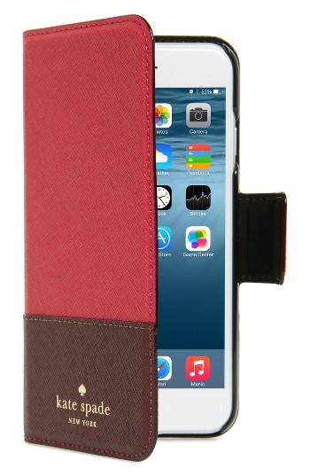 Kate Spade New York Cedar Street Iphone 7 Folio Case - Pink