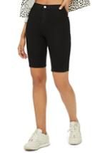 Women's Topshop Joni Cycling Shorts Us (fits Like 0) - Black