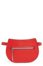 Danielle Nicole Trish Faux Leather Belt Bag - Red