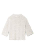 Women's Vince Camuto Mock Neck Popcorn Top - White