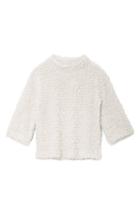 Women's Vince Camuto Mock Neck Popcorn Top - White