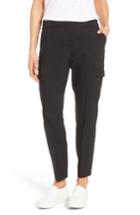 Women's Nordstrom Collection Linen Blend Cargo Trousers