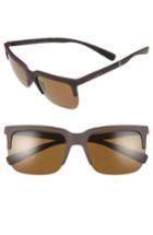 Women's Dolce & Gabbana 58mm Polarized Sunglasses - Brown