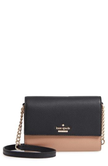 Women's Kate Spade New York Jackson Street - Iva Leather Crossbody Bag - Brown