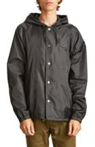 Men's Brixton Hark Water-resistant Coach's Jacket - Black