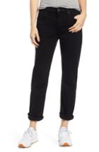 Women's Hudson Jeans Jessi Crop Boyfriend Jeans - Black