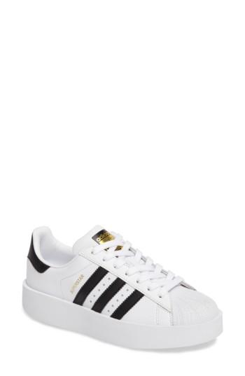 Women's Adidas Superstar Bold Platform Sneaker Women's / 4 Men's M - White