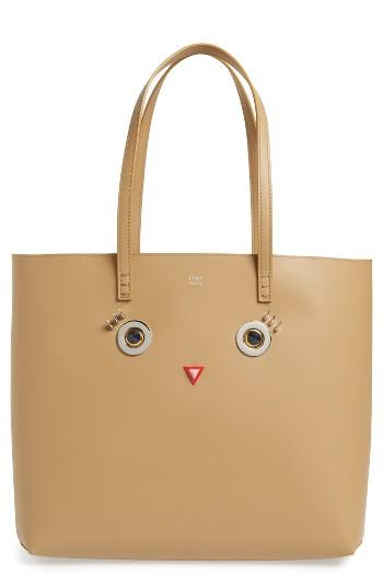 Fendi Hipnoteyes Roll Leather Bag -