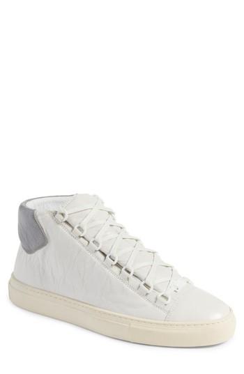 Men's Balenciaga Arena High Sneaker Us / 43eu - White
