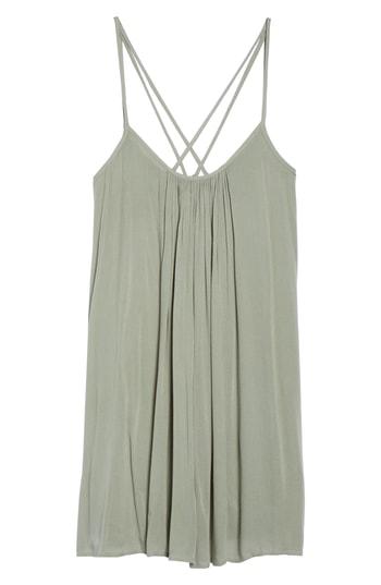 Women's Elan Cover-up Slipdress - Green