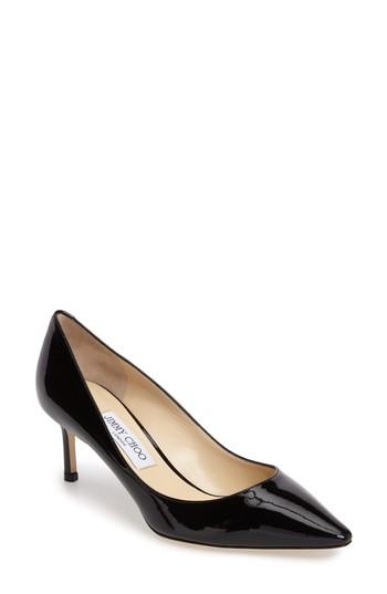 Women's Jimmy Choo 'romy' Pump .5us / 37.5eu - Black
