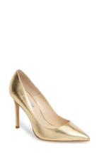 Women's Charles David Calessi Pointy Toe Pump M - Metallic