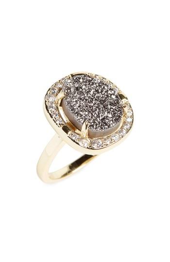 Women's Melinda Maria Elizabeth Drusy Cocktail Ring