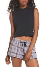 Women's Psycho Bunny Muscle Sleeveless Hoodie - Black