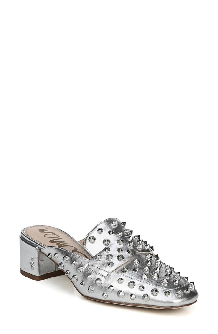 Women's Sam Edelman Agustus Mule M - Metallic