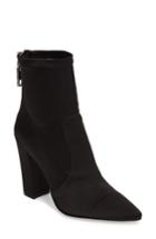Women's Dolce Vita Elana Stretch Sock Bootie .5 M - Black