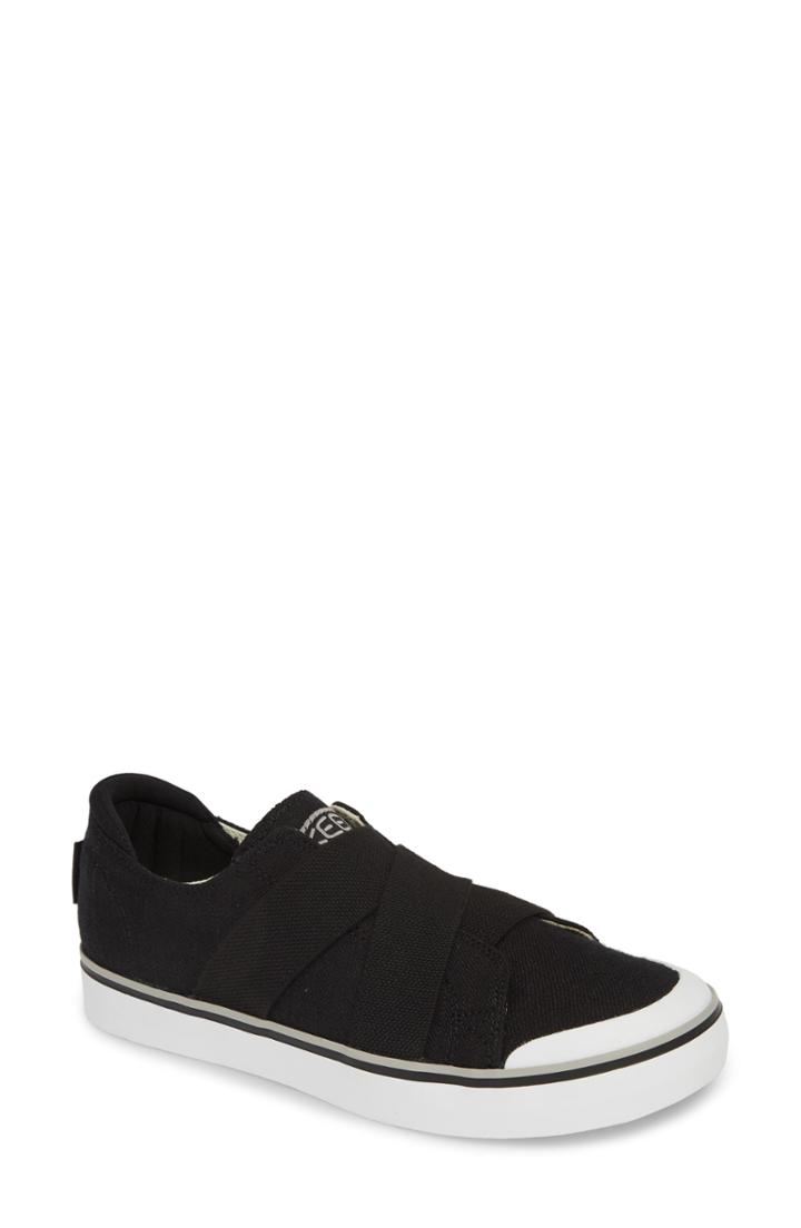 Women's Keen Elsa Iii Slip-on Sneaker .5 M - Black