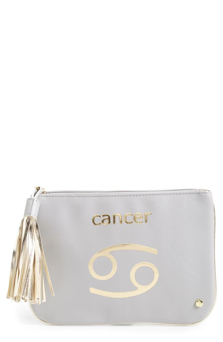 Stephanie Johnson 'astrology' Large Flat Cosmetics Pouch