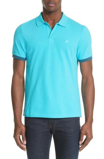 Men's Vilebrequin Pique Polo - Blue