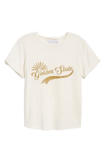 Women's Sincerely Jules Golden State Tee, Size - Ivory