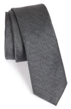 Men's The Tie Bar Solid Silk & Linen Tie