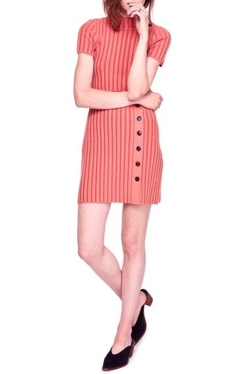 Women's Free People Lottie Rib Knit Dress - Orange