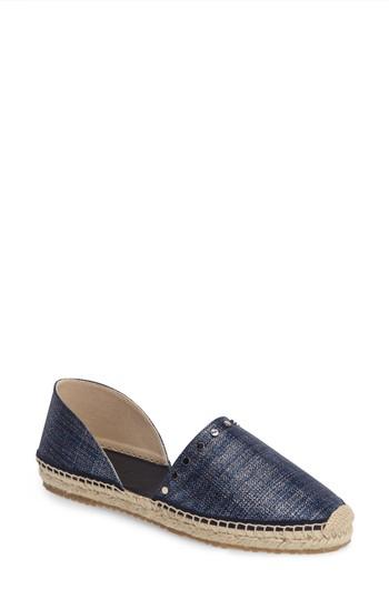 Women's Jimmy Choo Split Espadrille Flat Us / 37eu - Blue