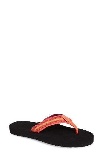 Women's Teva Mush Ii Flip Flop M - Orange