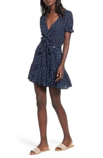 Women's Faithfull The Brand Liza Print Wrap Dress - Red