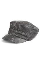 Women's August Hat Coated Boucle Lieutenant Cap -