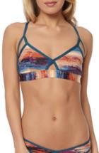 Women's Dolce Vita Bikini Top - Blue/green