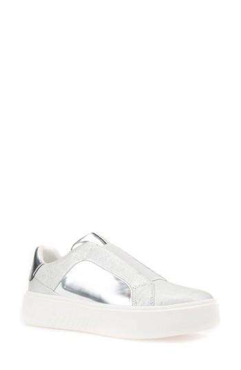 Women's Geox Nhenbus Slip-on Sneaker Us / 35eu - Metallic