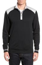 Men's Bobby Jones Quarter Zip Pullover - Black