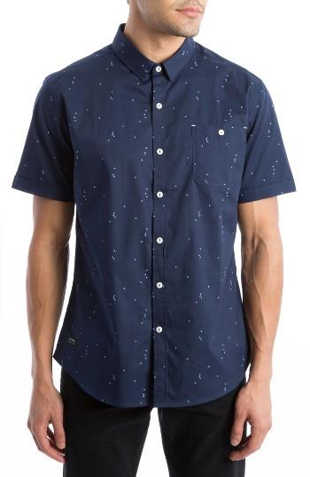 Men's 7 Diamonds Brand New Moves Print Woven Shirt