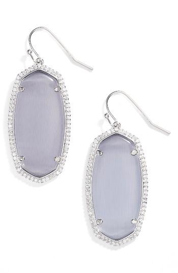 Women's Kendra Scott Elle Pave Drop Earrings