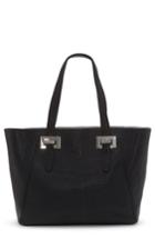 Vince Camuto Fava Lambskin Leather Tote - Black
