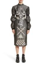 Women's Dilara Findikoglu Alien Goddess Embellished Silk Dress