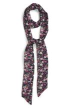 Women's Steve Madden Pretty In Ditsy Skinny Scarf, Size - Pink