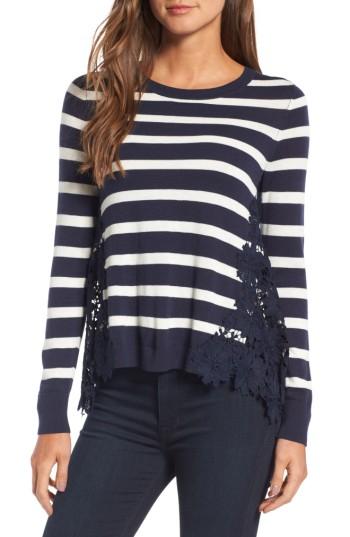 Women's Chelsea28 Lace Back Sweater - Blue