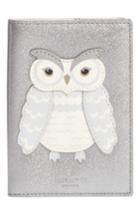 Kate Spade New York Starbright Owl Leather Passport Case -