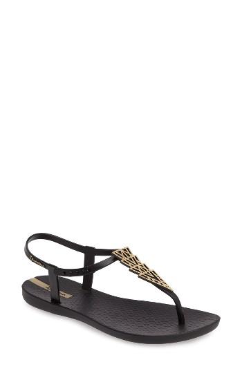 Women's Ipanema Deco Thong Sandal M - Black
