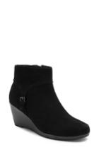 Women's Blondo Lacy Waterproof Wedge Bootie M - Black