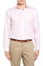 Men's Peter Millar Collection Linen & Cotton Sport Shirt - Red