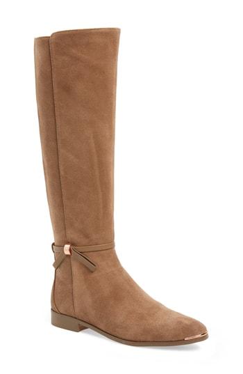 Women's Ted Baker London Lykla Knee High Boot M - Beige