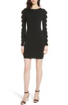 Women's Ted Baker London Knotted Sleeve Body-con Dress - Black