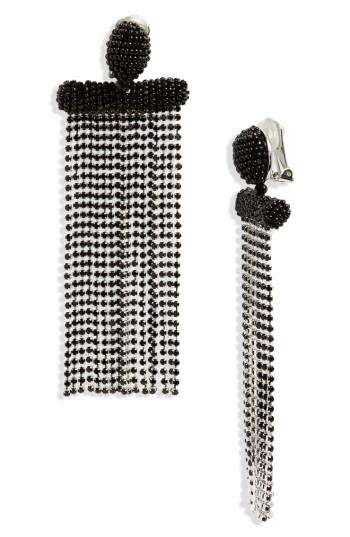 Women's Oscar De La Renta Waterfall Drop Earrings