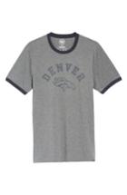 Men's '47 Denver Broncos Ringer T-shirt - Grey